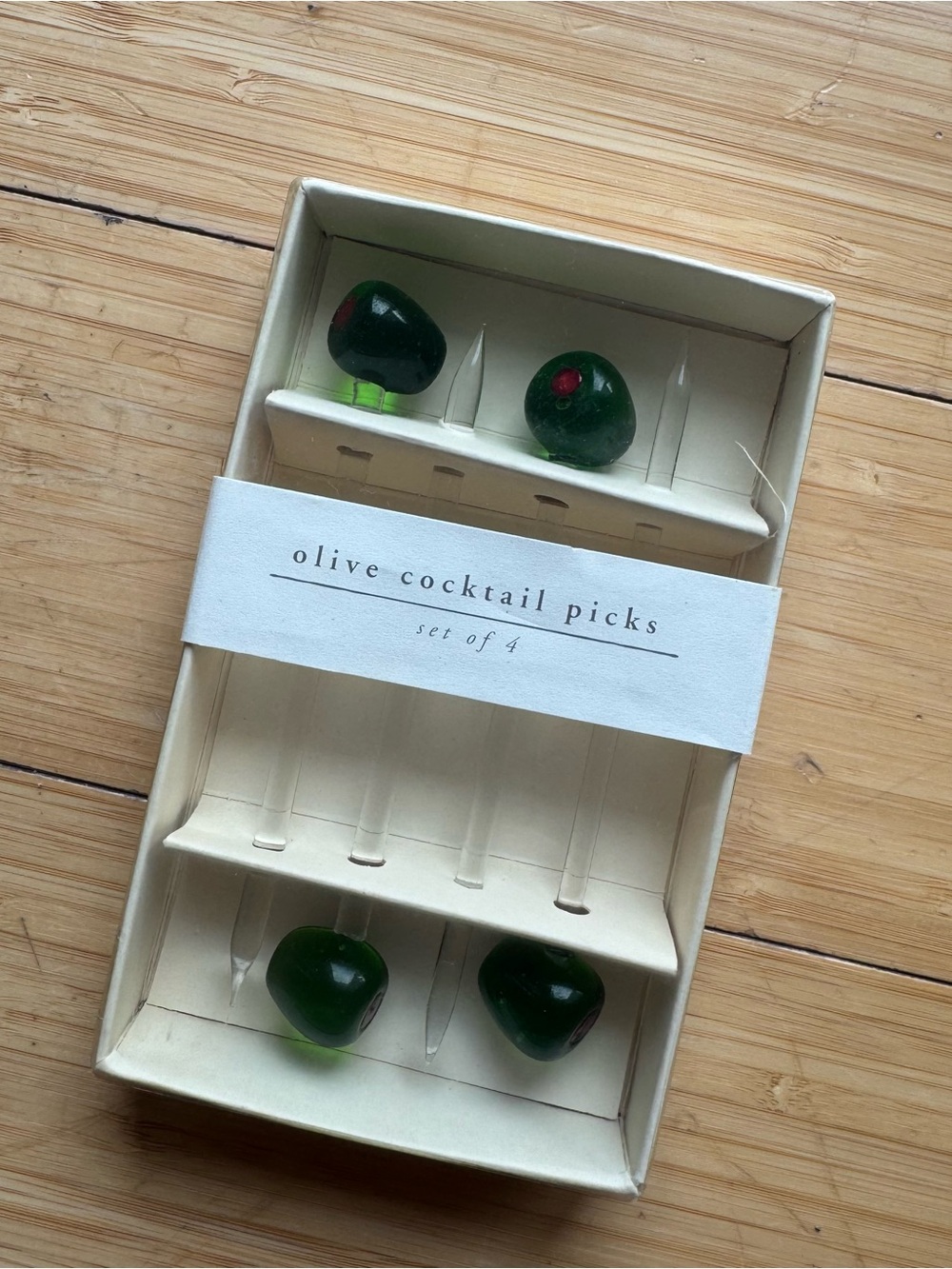 Olive cocktail picks
